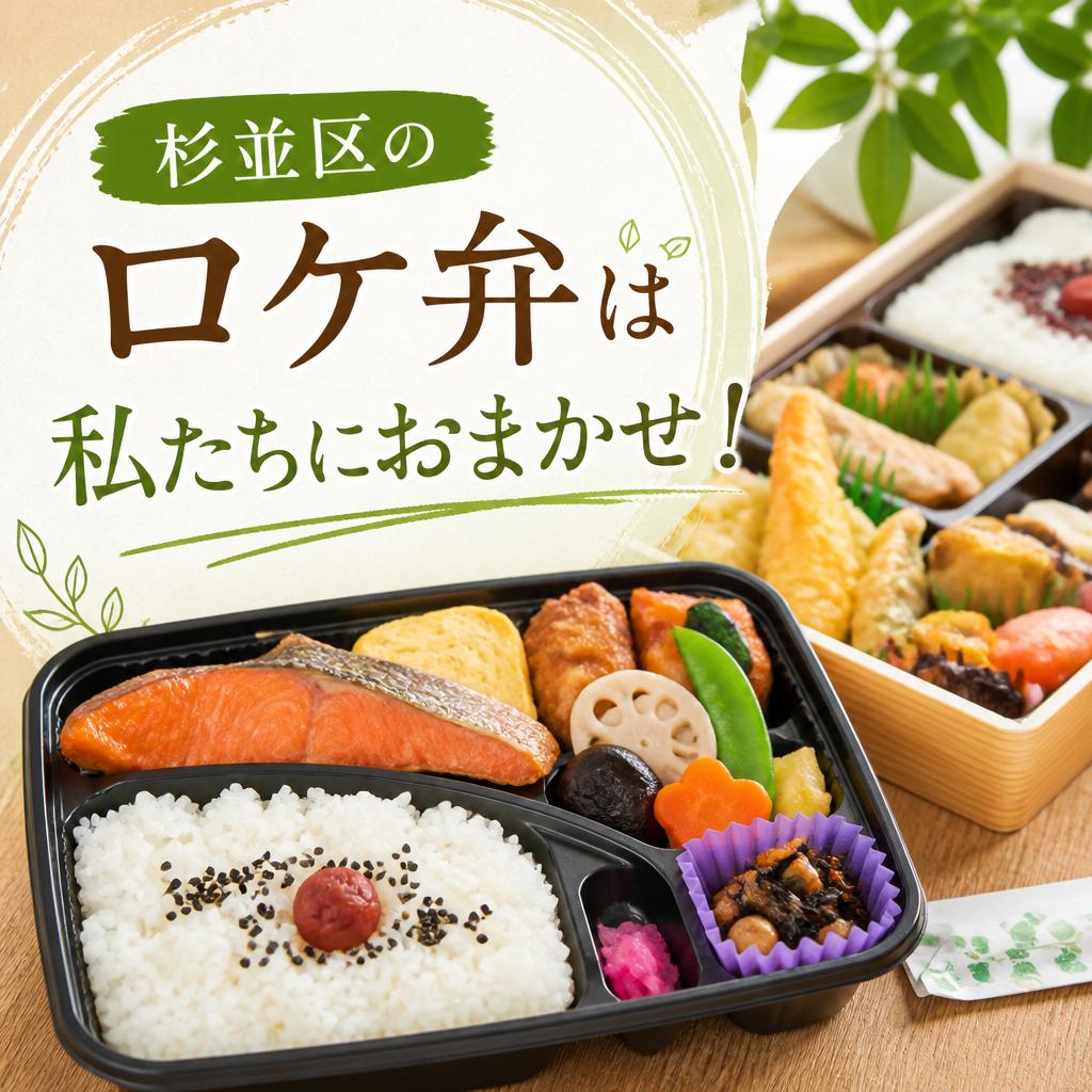 杉並区のロケ弁は私たちにおまかせ！